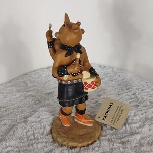 Limited Edition Mudhead Clown "Kachina" Medicine Man By Artist Leone Kuhne